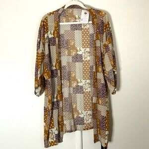 Patchwork Kimono NWT